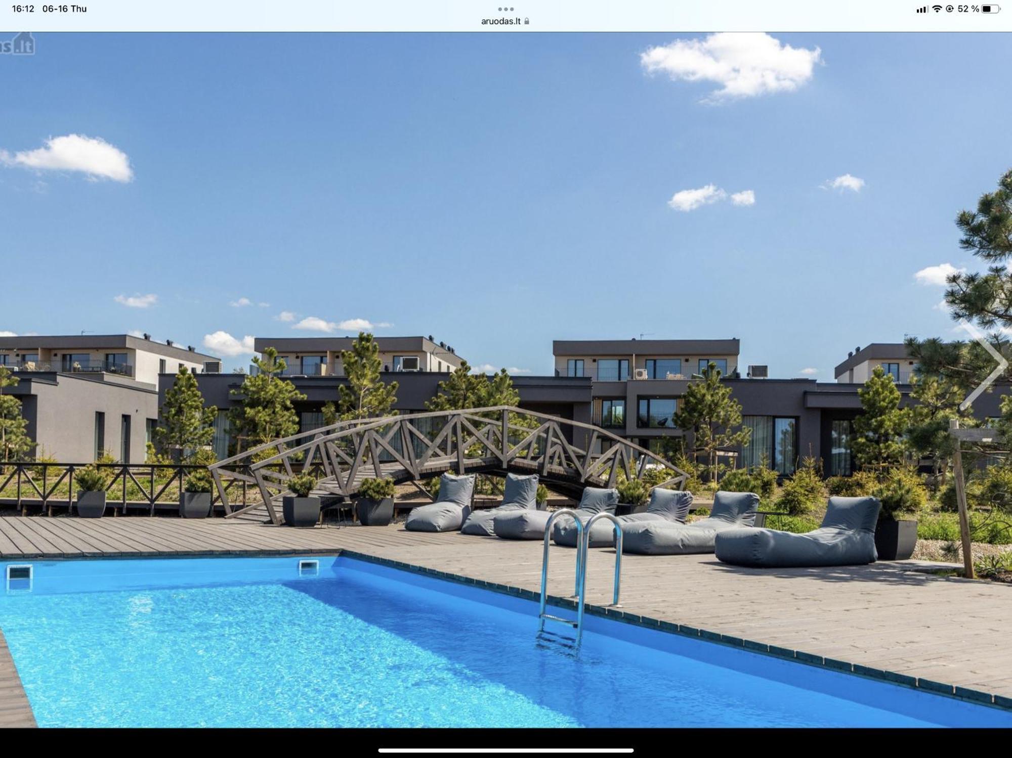Butas E&k Apartamentai Su Sildomu Baseinu Kieme Palanga